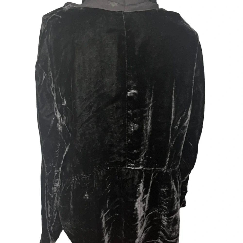J. Jill Black Suede Blazer XL NWT - Picture 6 of 16
